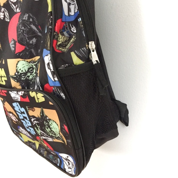 Disney Star Wars Backpack School Bag NEW!! - Picture 2 of 7